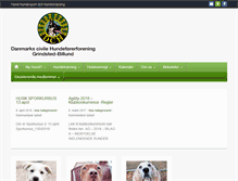 Tablet Screenshot of dch-grindsted-billund.dk